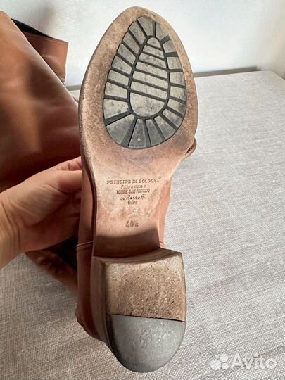 Сапоги из натуральной кожи 41 размер, зима