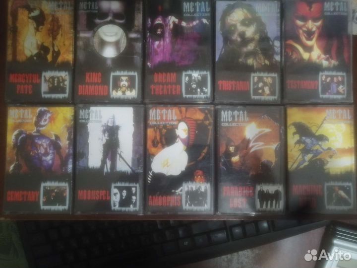 Аудиокассеты metal collection 15 шт