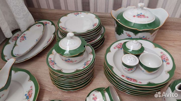 Сервиз Дулево, чайный кофейный столовый