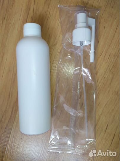 Флакон с кнопочным распылителем 170 мл 3 шт