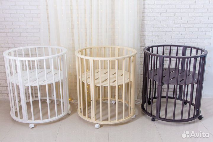 Детская кроватка трансформер бук 9в1 новая