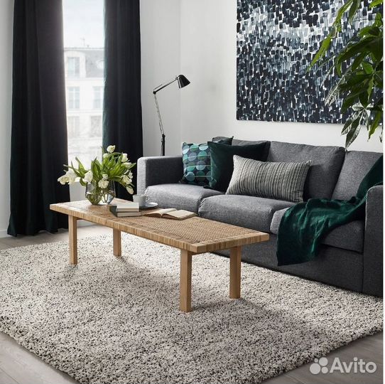 Ковер IKEA 200 на 270 vindum белый бу