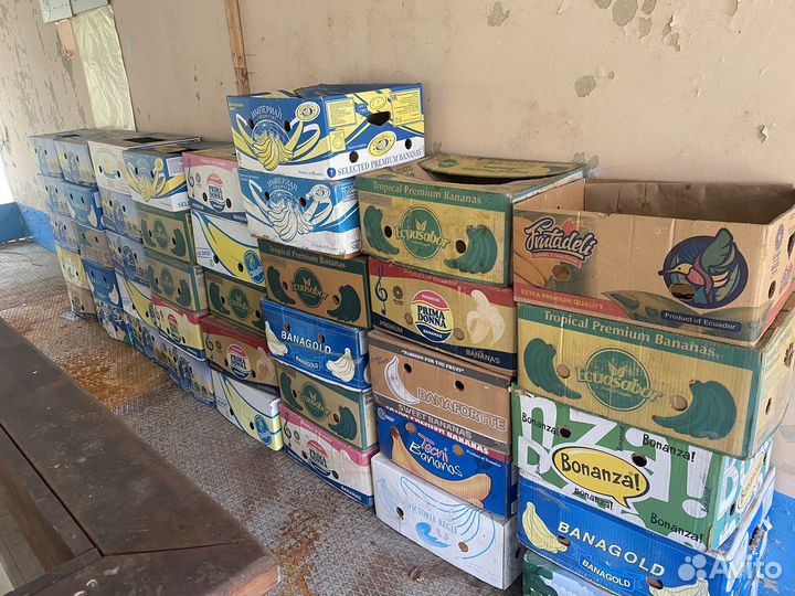 Банановые коробки