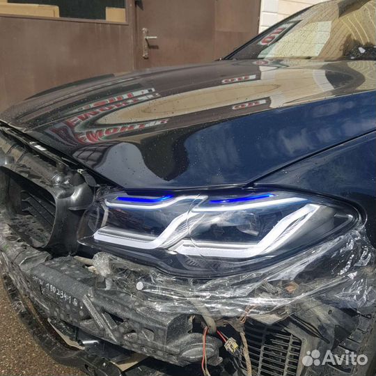 Тюнинг full LED фары LCI BMW F10 ф10,с10по13