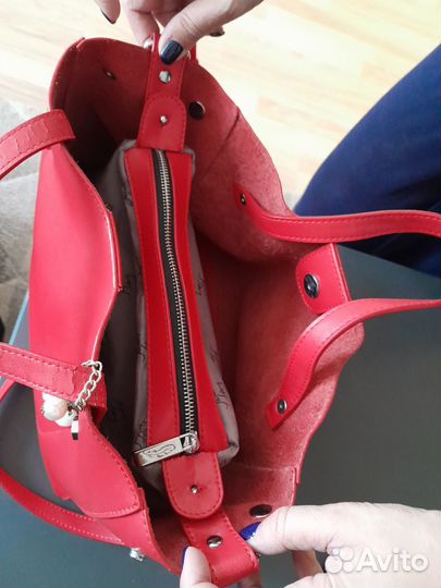 Сумка женская натуральная кожа италия