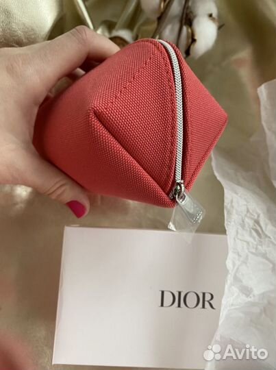 Dior косметичка +фирменный пакет Dior + семпл