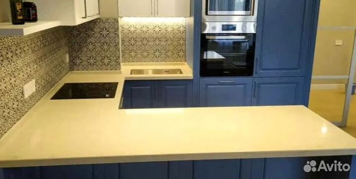 Столешница для кухни из искусственного камня