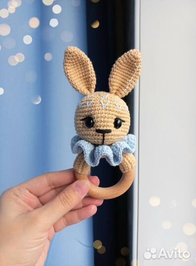Погремушка зайка