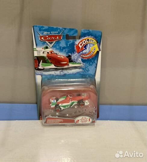 Игрушка Тачки меняющие цвет