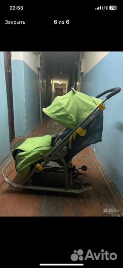 Санки коляска