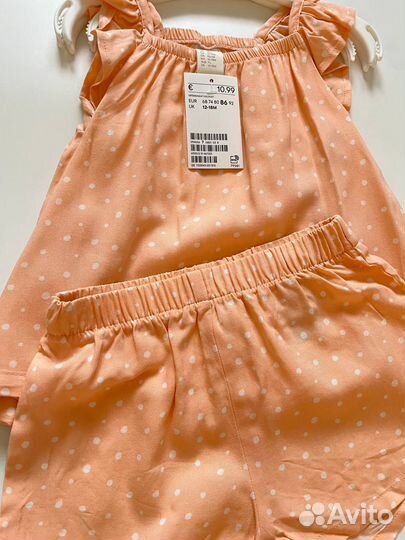 Комплект H&M (68,74,80) вискоза