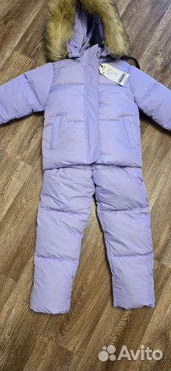 Зимний комбинезон для девочки 110 новый