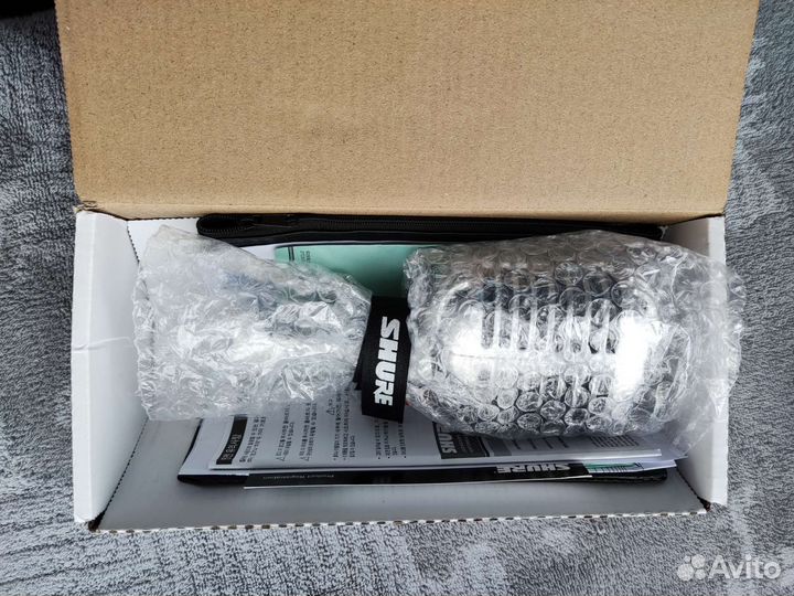 Ретро микрофон новый Shure 55 sh series