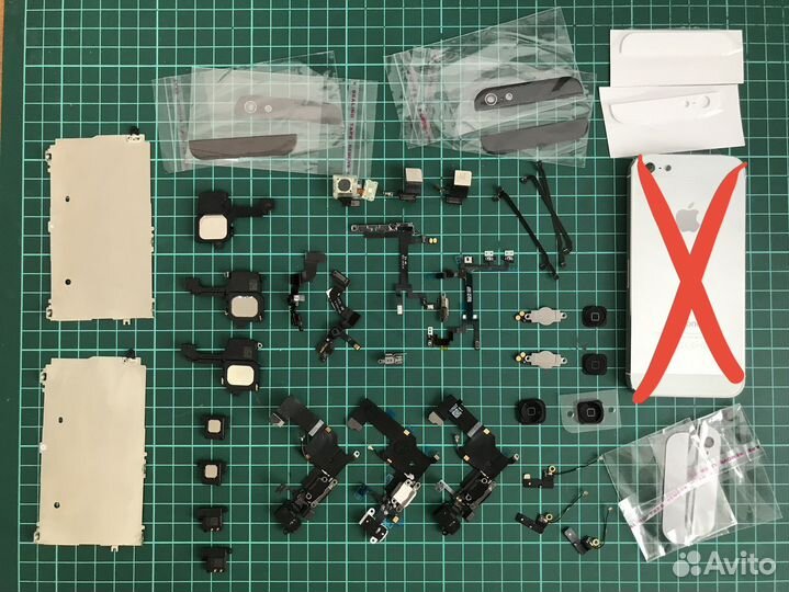 Запчасти iPhone 4/4s/5/5c iPad 2/3rd/4th/mini/Air