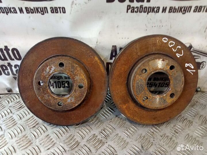 Пара передних дисков форд фокус 1