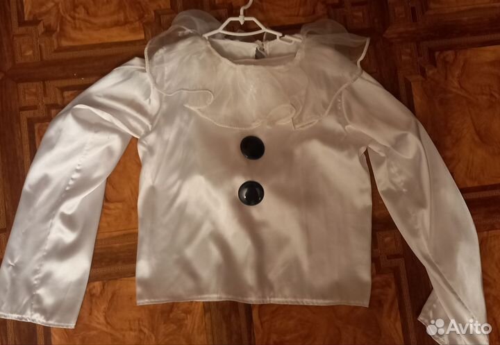 Костюм новогодний на утренник Пьеро. Буратино