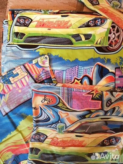 Постельное белье детское 1,5 спальное бязь