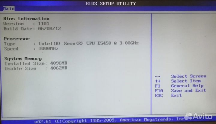 Материнская плата с процессором