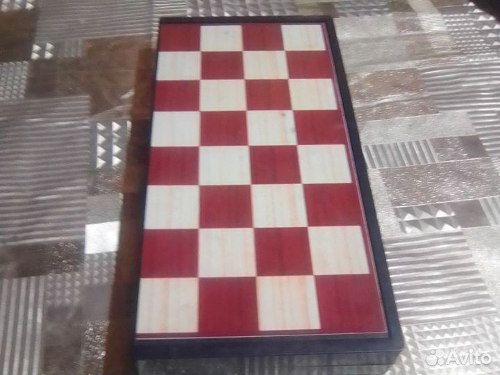 Шахматы нарды шашки 3 в 1