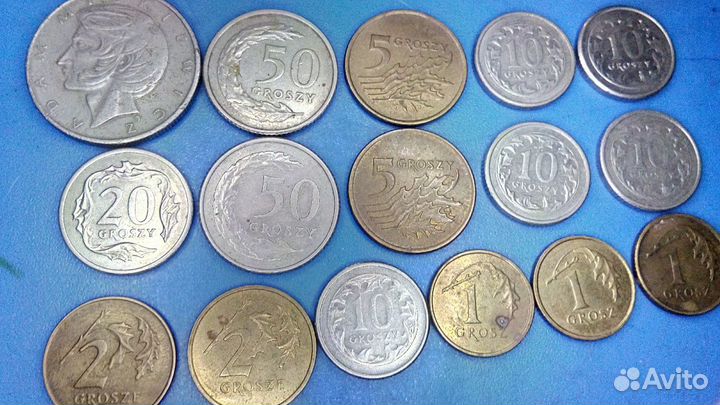 Монеты Польша 16 штук