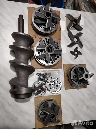 Запчасти для мясорубок