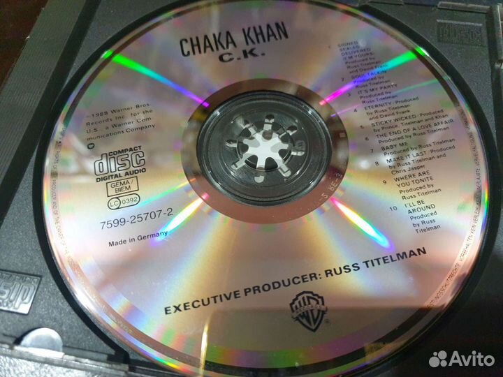 Chaka Khan C.K. (CD, 1988, Germany)