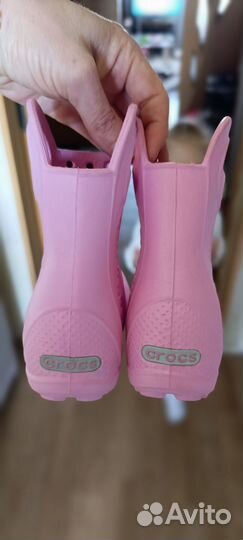 Детские резиновые сапоги crocs С6
