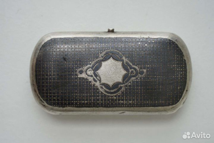 Портсигар серебряный 84 проба