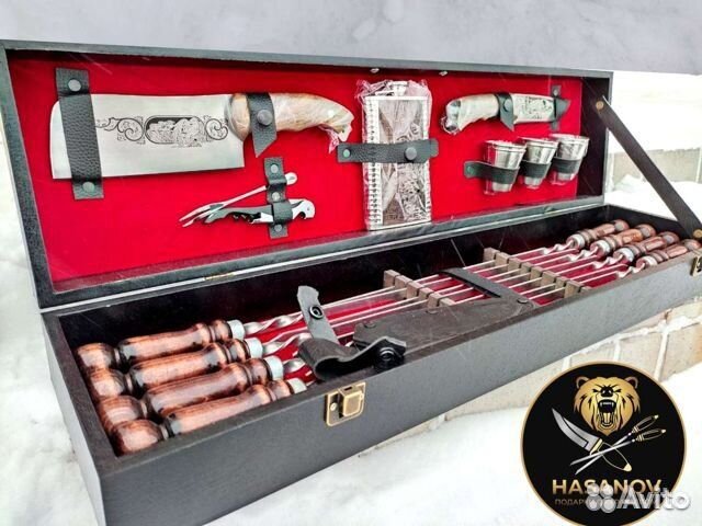 Шашлычный набор подарочный
