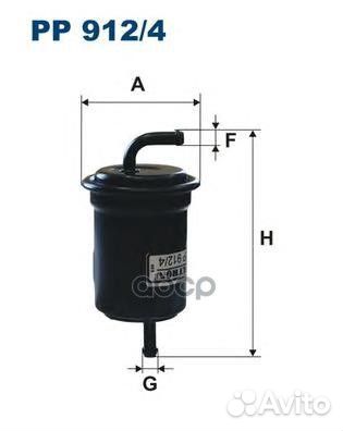 Фильтр топливный filtron PP912/4 PP912/4 Filtron