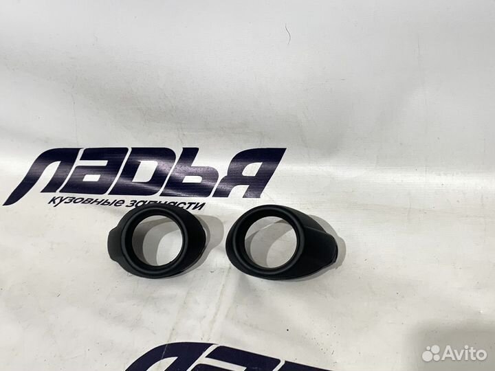 Рамка птф Ford Focus 3(11) левая черная