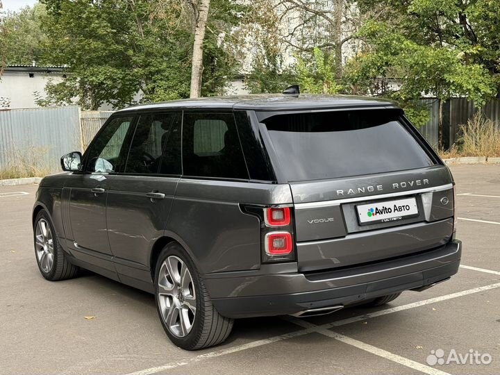 Land Rover Range Rover 3.0 AT, 2018, 105 000 км