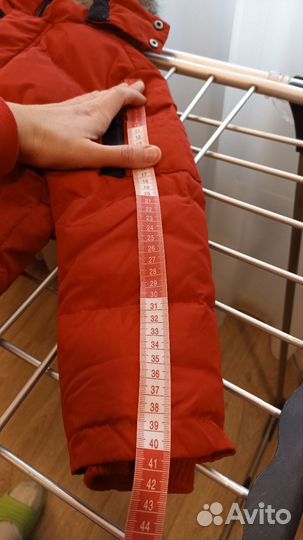 Пуховик, размер 104, наполнитель пух, фирма OVS