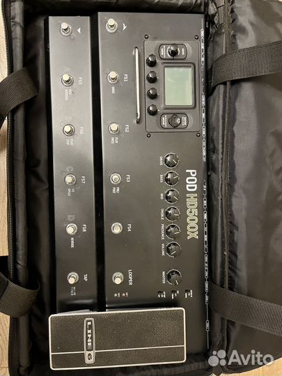 Гитарный процессор line 6 pod hd500X