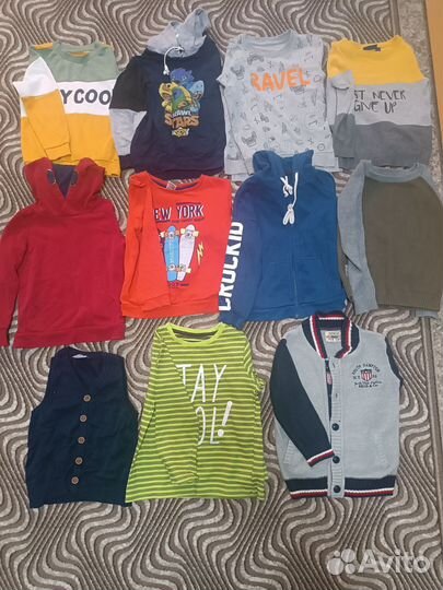 Пакет вещей на мальчика 98-104