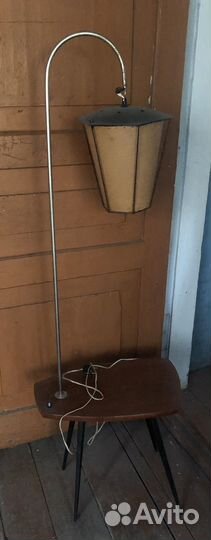 Торшер со столиком Латвия 1970 г