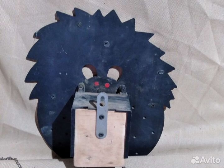 Часы ходики СССР Весёлый клоун