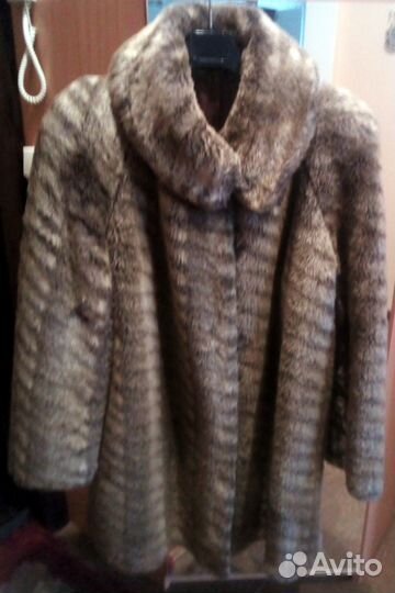 Полушубок женский мутоновый под соболя