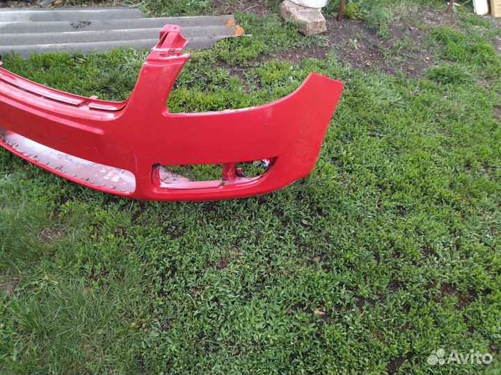 Бампер skoda fabia оригинал