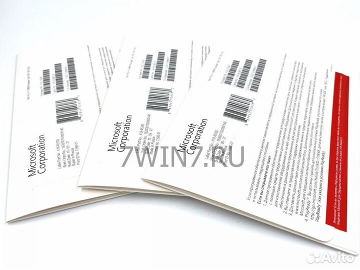 Microsoft Windows 11 Pro OEM конверт