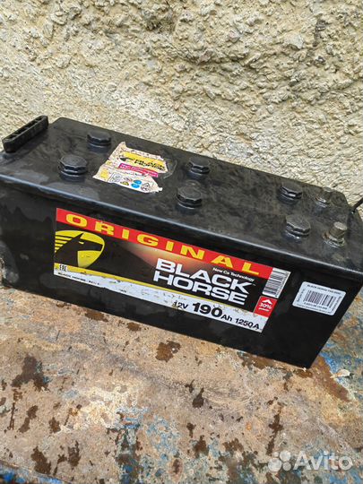 Аккумулятор 190 ah бу