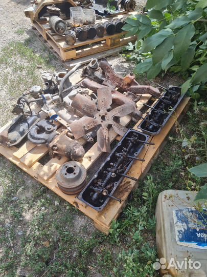 Двигатель ЗИЛ 130 в разборе