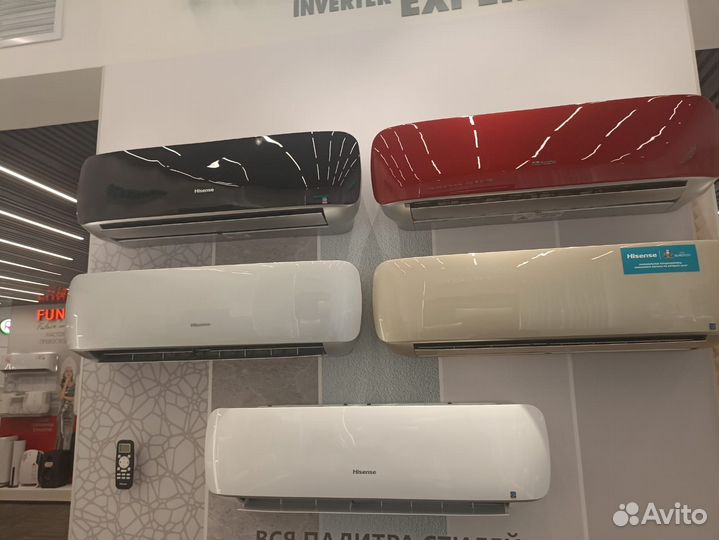 Кондиционер /Сплит/Установка Hisense 26кв.м