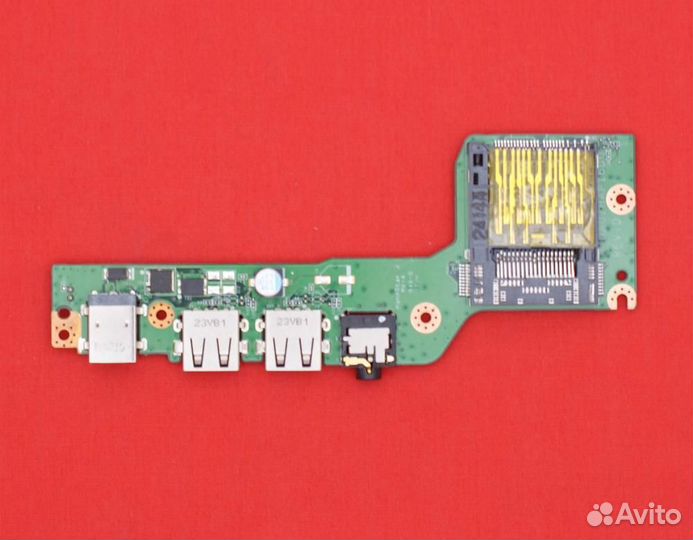 Плата USB+Audio+DC+Cardreader для ноутбука Acer As