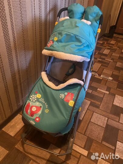 Коляска санки