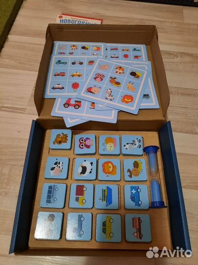 Настольные развивающие игры