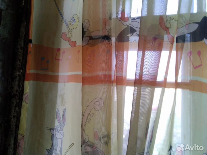 Тюль в детскую комнату