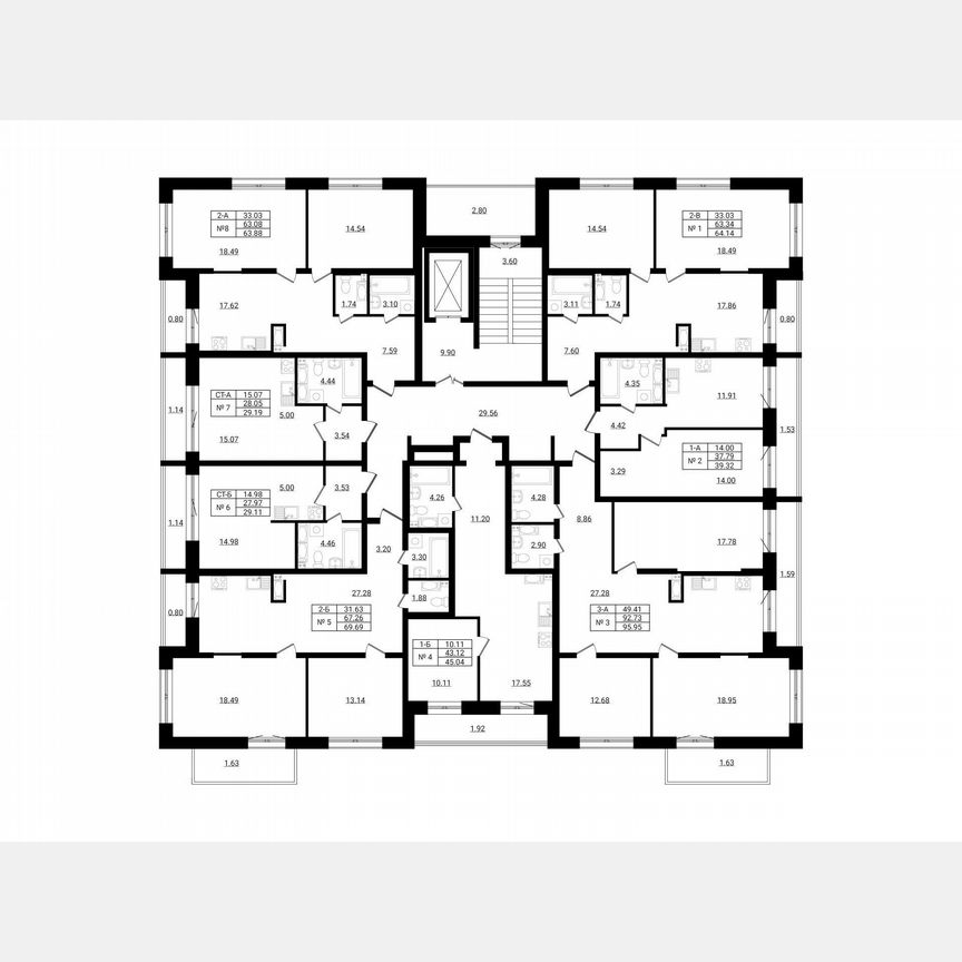 Квартира-студия, 29,1 м², 4/9 эт.
