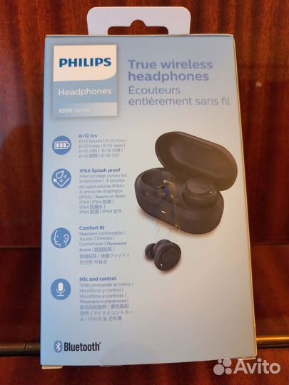 Беспроводные наушники philips и Denim TWS