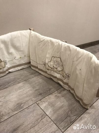 Бортики в детскую кроватку